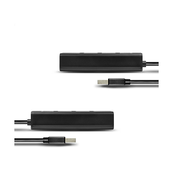 Axagon HUE-S2BP Hub USB-A con 4 puertos USB 3.0 y alimentación externa, 1,2 m