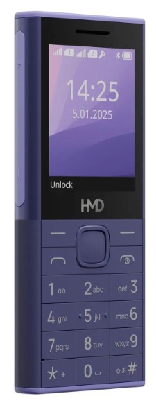 HMD 150 Music (TA-1703) Dual SIM Móvil Libre Color Púrpura 2.4 Pulgadas