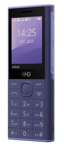 HMD 150 Music (TA-1703) Dual SIM Móvil Libre Color Púrpura 2.4 Pulgadas