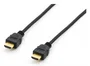 Equip Cable HDMI 2.0 de 20m, 4K, Macho-Macho, Negro