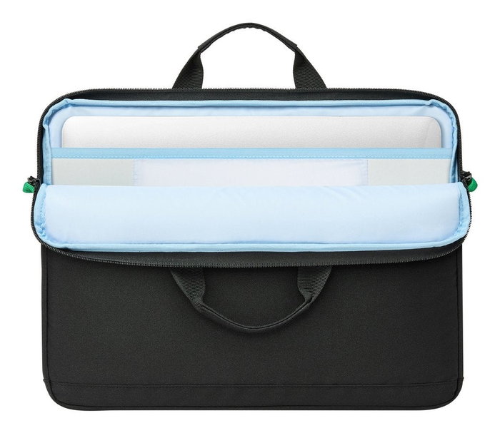 Rivacase Funda Gremio para Portátil 17.3", Poliéster Reciclado RPET, Negro, Asa Acolchada y Tirante, Resistente al Agua Rivacase Funda Gremio para Portátil 17.3", Poliéster Reciclado RPET, Negro, Asa Acolchada y Tirante, Resistente al Agua