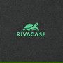 Rivacase Funda Gremio para Portátil 17.3", Poliéster Reciclado RPET, Negro, Asa Acolchada y Tirante, Resistente al Agua