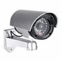 Grundig Cámara de seguridad simulada tipo bullet Cromado