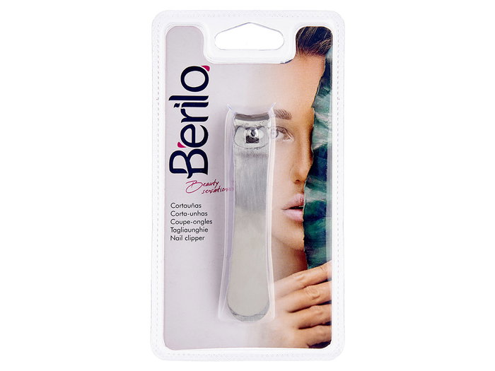 Berilo Cortauñas Plateado 8cm Berilo Cortauñas Plateado 8cm