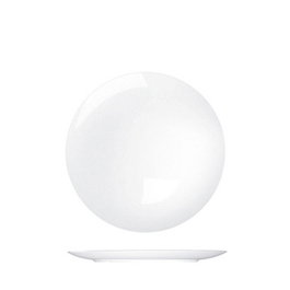 Costa Verde Plato Llano Saturno Coupe de Porcelana - Diámetro 16 cm (Set de 12)