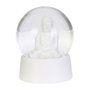 Home Deco Factory Bola de Nieve Buda para Decoración del Hogar, Agítala para Ver Figura, 7x8 cm