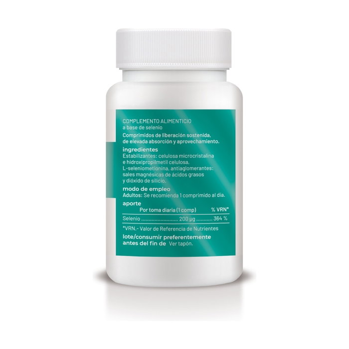 Soria Natural Selenio liberación sostenida 200 comprimidos de 250 mg Soria Natural Selenio liberación sostenida 200 comprimidos de 250 mg