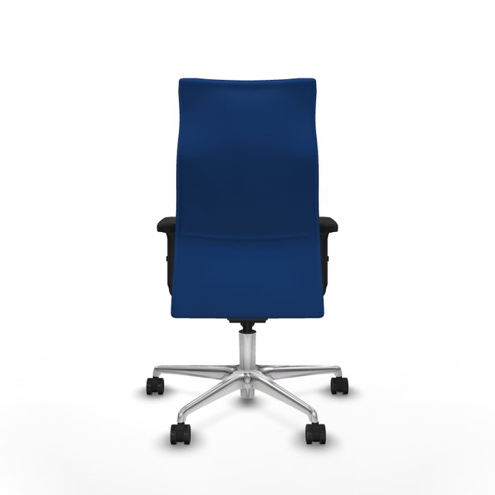 PIQUERAS Y CRESPO Sillón Albacete Azul con Mecanismo Sincro y Base de Aluminio PIQUERAS Y CRESPO Sillón Albacete Azul con Mecanismo Sincro y Base de Aluminio