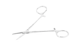 Halstead Pinza Hemostatica Halstead Mosquito Recto 12.5 cm para Hemostasia en Vasos Sanguíneos de Pequeño Calibre - Instrumento Quirúrgico Ligero