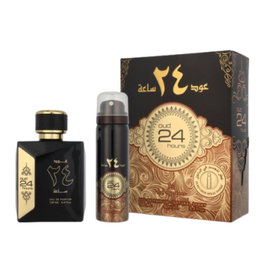 AL ZAAFARAN Oud 24 Hours Eau de Parfum 100 ml Vaporizador + Desodorante 24h 50 ml Vaporizador - Hombre