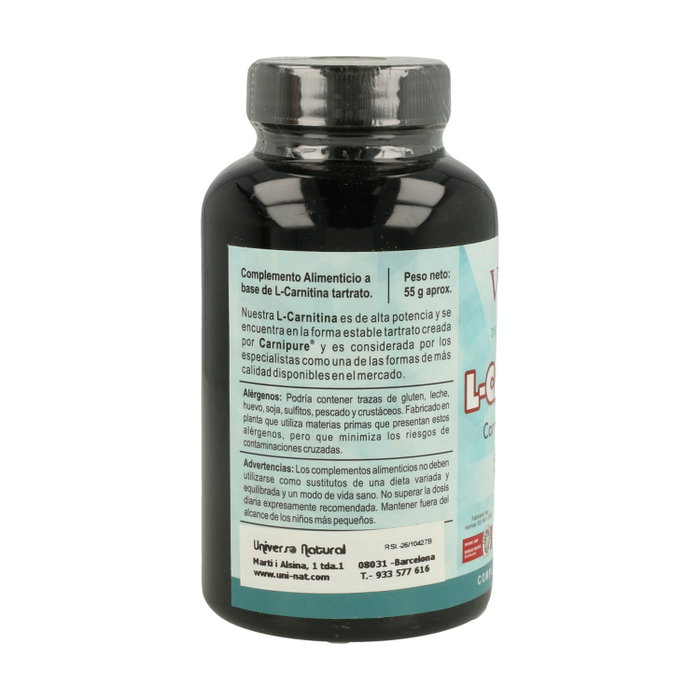 Vbyotics L-Carnitina Carnipure 1000mg 50 cápsulas