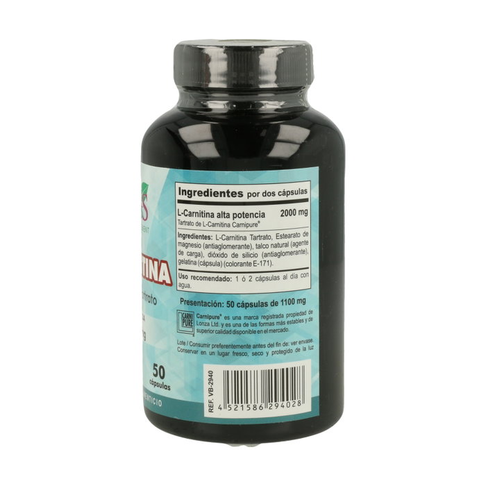 Vbyotics L-Carnitina Carnipure 1000mg 50 cápsulas