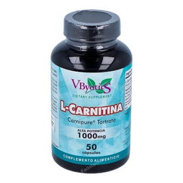 VBYOTICS L-Carnitina Carnipure 1000Mg 50 Cápsulas