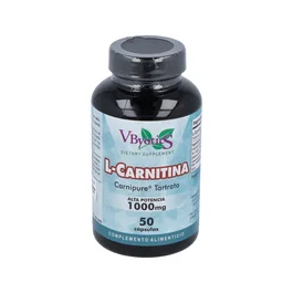 VBYOTICS L-Carnitina Carnipure 1000Mg 50 Cápsulas