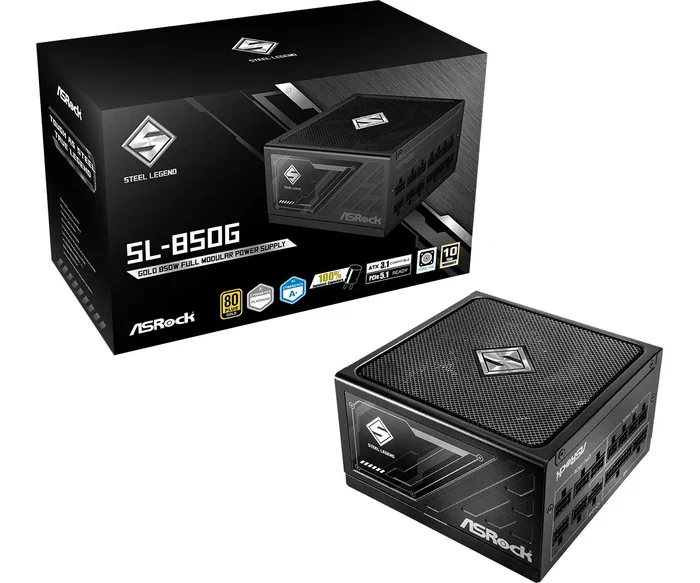 ASRock Steel Legend SL-850G 850W ATX 80 Plus Gold ASRock Steel Legend SL-850G 850W ATX 80 Plus Gold