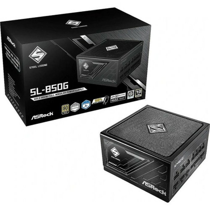 ASRock Steel Legend SL-850G 850W ATX 80 Plus Gold ASRock Steel Legend SL-850G 850W ATX 80 Plus Gold