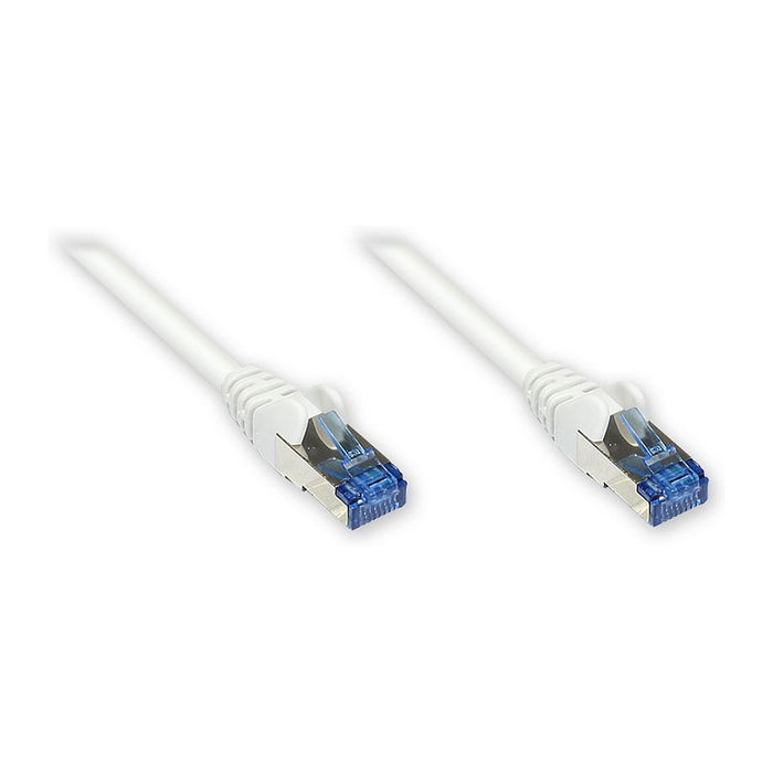 GoodConnections Cable de Red Patch Alcasa 8060-H005W, Cat. 6A S/FTP, 500 MHz, 0.5 m, Blanco, Halogenfree, PiMF GoodConnections Cable de Red Patch Alcasa 8060-H005W, Cat. 6A S/FTP, 500 MHz, 0.5 m, Blanco, Halogenfree, PiMF