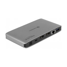 DeLOCK Estación de acoplamiento Thunderbolt 3 8K con Dual DisplayPort, USB, LAN y PD 3.0