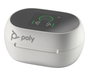 HP Poly Voyager Free 60+ UC Auriculares Inalámbricos White Sand +Adaptador BT700 USB-A +Estuche Carga Táctil