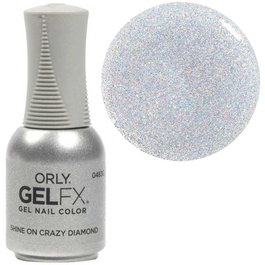 Gelfx, Purpurina, Esmalte de uñas semipermanente, Shine On Crazy Diamond, 18 ml