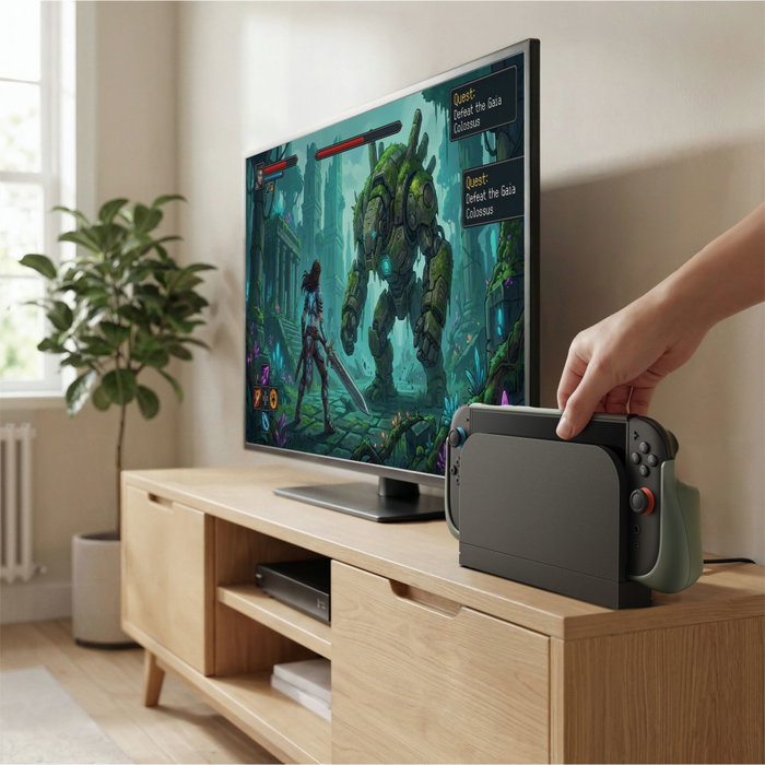 Belkin Gaming Grip para Nintendo Switch 2, verde oliva Belkin Gaming Grip para Nintendo Switch 2, verde oliva