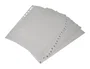 Q-connect Separadores Plástico 1-20 Din A4 Multitaladro Juego 20 Unidades Gris PVC
