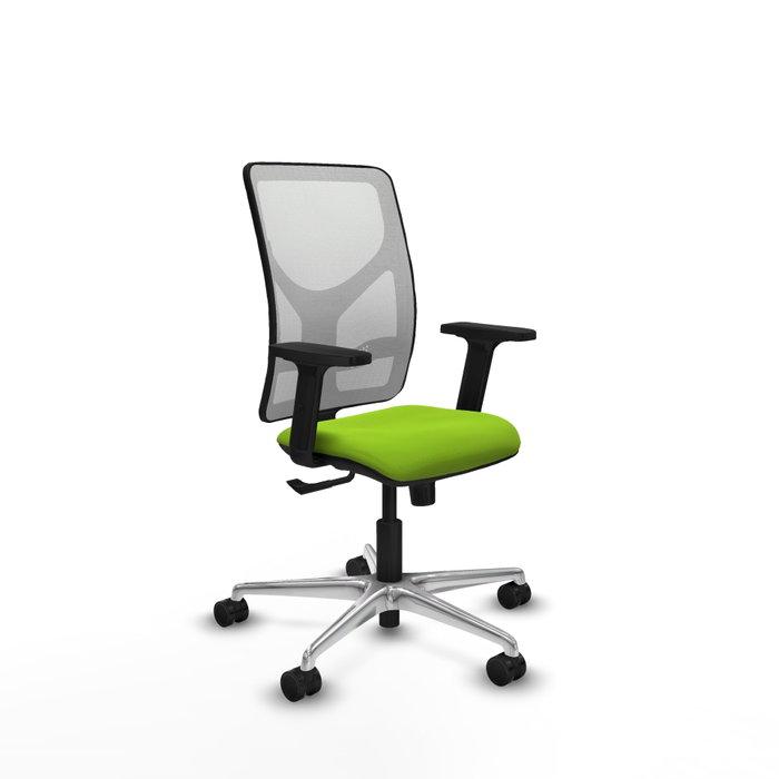 PIQUERAS Y CRESPO Silla de oficina Motilla con mecanismo Sincro, Pistacho y Blanco PIQUERAS Y CRESPO Silla de oficina Motilla con mecanismo Sincro, Pistacho y Blanco