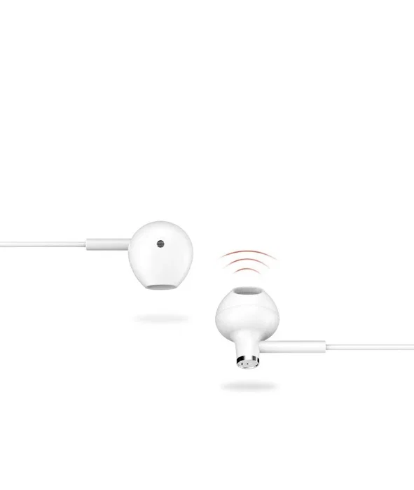 Eightt EAUR-XI Auriculares Intraaurales con Micrófono y Control de Volumen Blanco