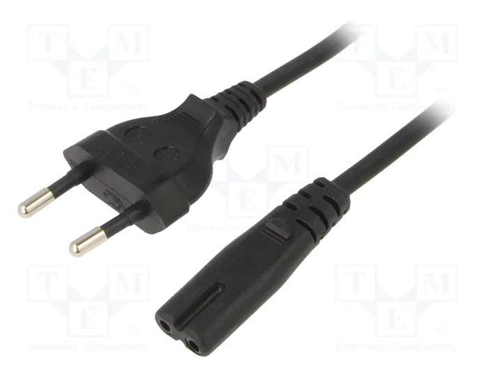 SUNNY Cable de alimentación H03VVH2-F CEE 7/16 (C) a IEC C7 1,8m SUNNY Cable de alimentación H03VVH2-F CEE 7/16 (C) a IEC C7 1,8m