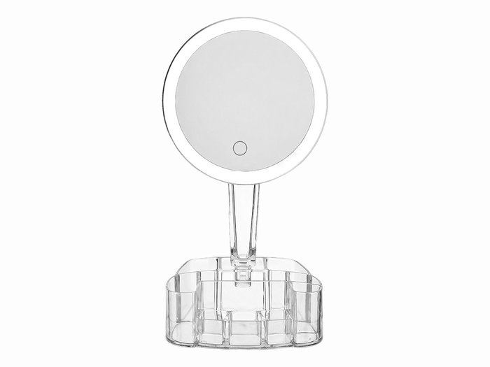 Berilo Espejo Led Organizador Cosmética 21x9x18 cm (Set de 6)