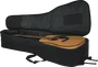 GATOR Funda Doble Guitarra Acústica Eléctrica Nylon 4G Negro