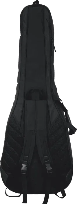 GATOR Funda Doble Guitarra Acústica Eléctrica Nylon 4G Negro