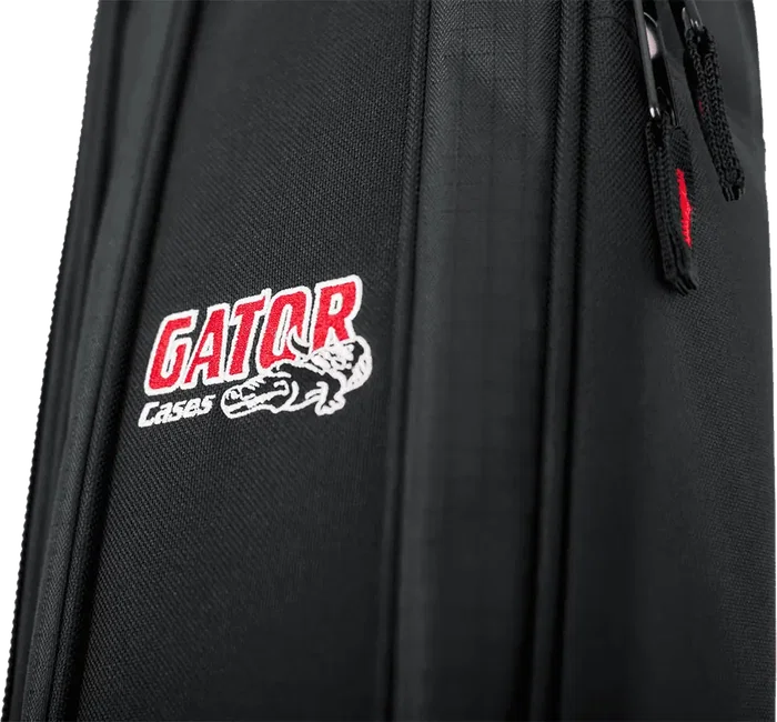 GATOR Funda Doble Guitarra Acústica Eléctrica Nylon 4G Negro