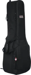 GATOR Funda Doble Guitarra Acústica Eléctrica Nylon 4G Negro