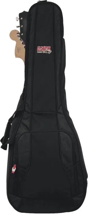 GATOR Funda Doble Guitarra Acústica Eléctrica Nylon 4G Negro