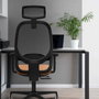 PIQUERAS Y CRESPO Silla de oficina Cilanco Rosa y Gris