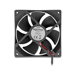 DeLOCK 67291 Ventilador Axial 5 V DC 92 x 92 x 25 mm Negro