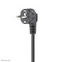 Neomounts DS22-840BL6 Regleta de Sobremesa con Abrazadera y Puertos USB-C y USB-A - Carga Rápida