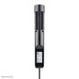 Neomounts DS22-840BL6 Regleta de Sobremesa con Abrazadera y Puertos USB-C y USB-A - Carga Rápida