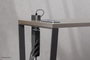Neomounts DS22-840BL6 Regleta de Sobremesa con Abrazadera y Puertos USB-C y USB-A - Carga Rápida