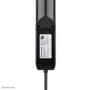 Neomounts DS22-840BL6 Regleta de Sobremesa con Abrazadera y Puertos USB-C y USB-A - Carga Rápida