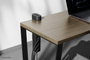 Neomounts DS22-840BL6 Regleta de Sobremesa con Abrazadera y Puertos USB-C y USB-A - Carga Rápida