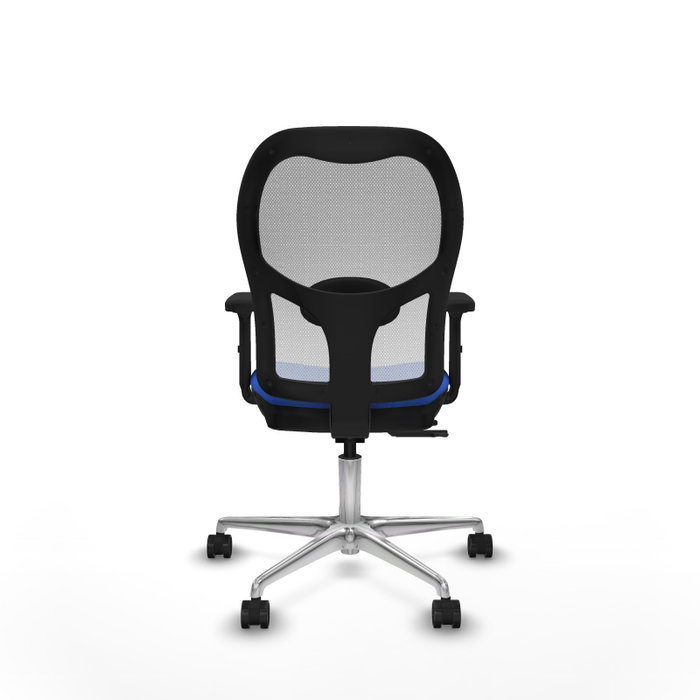PIQUERAS Y CRESPO Silla de oficina Jorquera Azul y Blanco