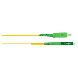 GoodConnections Cable de parcheo de fibra óptica OS2 LC/SC monomodo 1m Amarillo