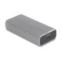 DeLOCK 64349 Adaptador de Red USB Tipo C a Ethernet 10 Gigabit LAN Plata