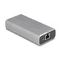 DeLOCK 64349 Adaptador de Red USB Tipo C a Ethernet 10 Gigabit LAN Plata