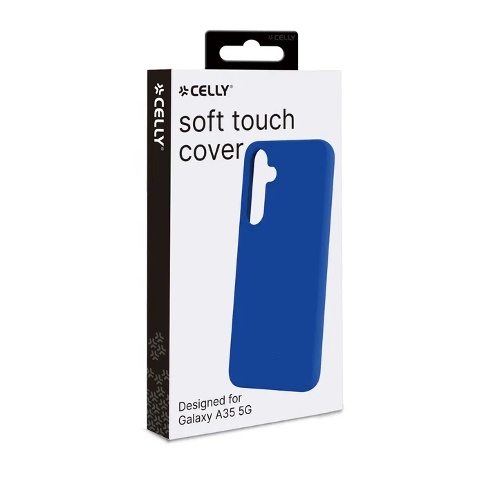 Celly CROMO1063BL Funda para Samsung Galaxy A35 5G - Azul - Protección contra Golpes y Rayones - 16,8 cm (6.6")
