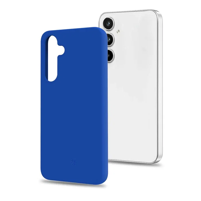 Celly CROMO1063BL Funda para Samsung Galaxy A35 5G - Azul - Protección contra Golpes y Rayones - 16,8 cm (6.6")