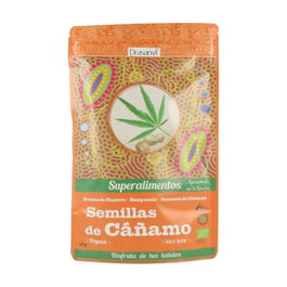 Drasanvi Semillas de Cáñamo Bio Peladas 225g - Superalimento Rico en Proteínas y Omega 3, 6, 9