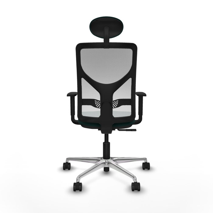 PIQUERAS Y CRESPO Silla de oficina Motilla con mecanismo Sincro, Verde botella y Blanco PIQUERAS Y CRESPO Silla de oficina Motilla con mecanismo Sincro, Verde botella y Blanco